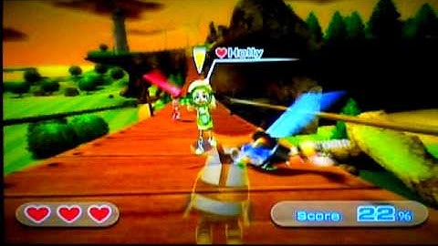 Wii Sports Resort- Sword Play Showdown- Level 1