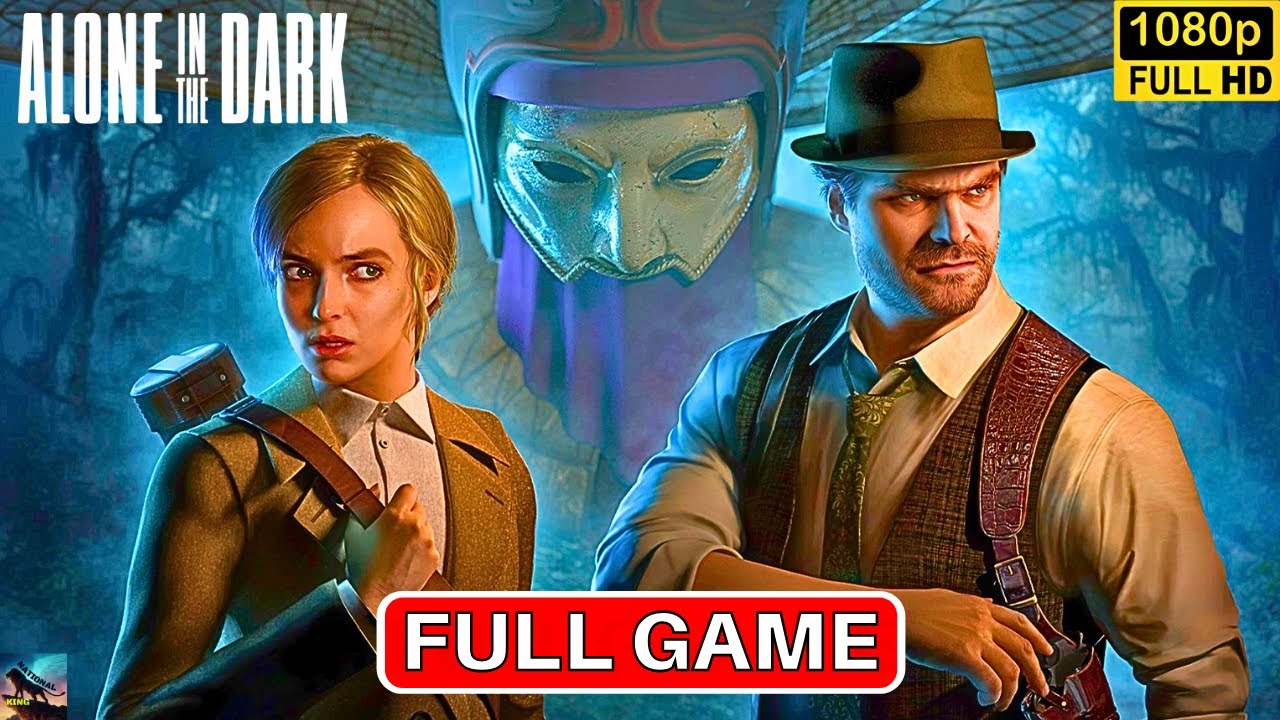 ALONE IN THE DARK 2024 Gameplay Walkthrough All Chapters FULL GAME [ HD ...