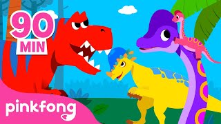 LO MEJOR DE LO MEJOR Canciones y Cuentos de Dinosaurios para niños | Pinkfong en español