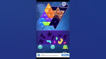Block triangle puzzle  11Expert A level 03