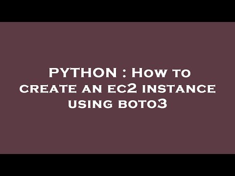 PYTHON : How