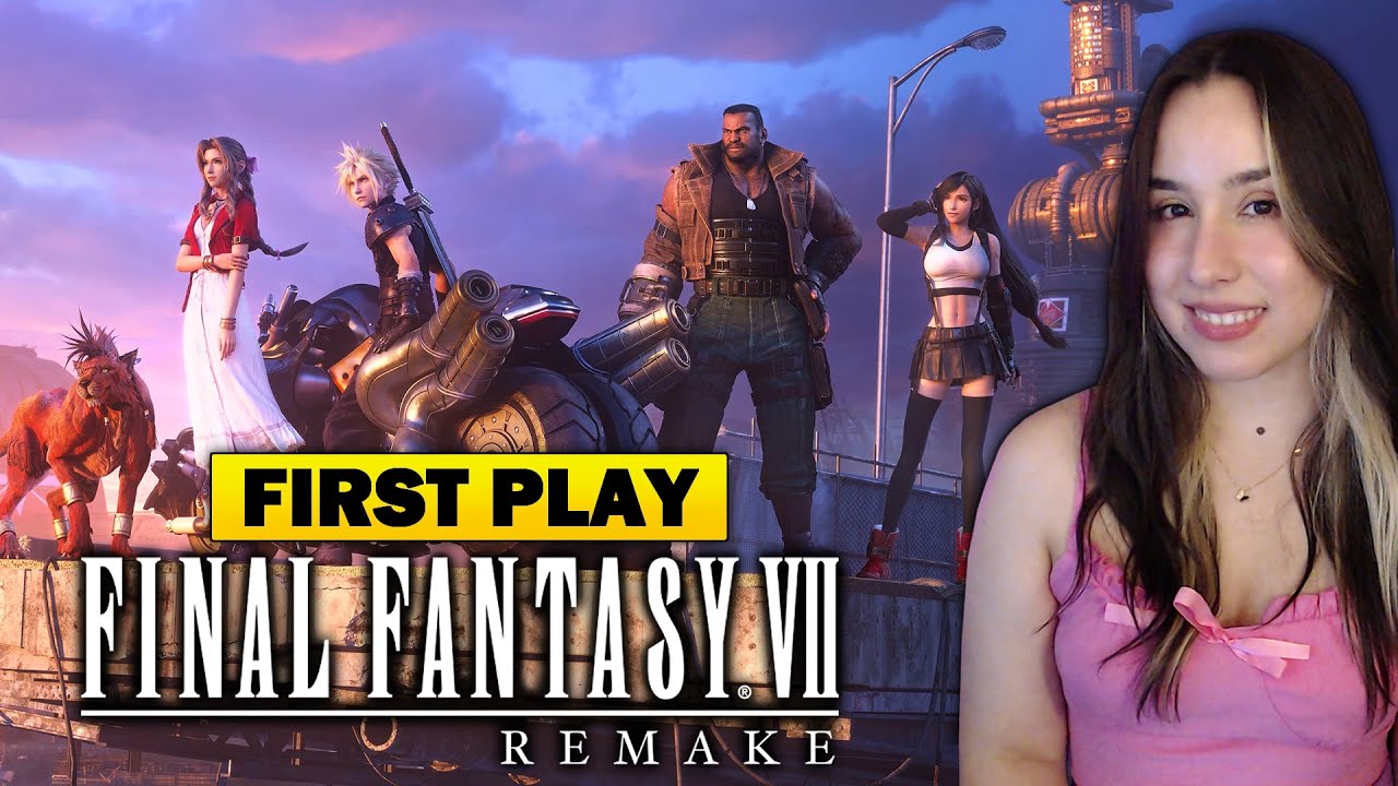 STARTING Final Fantasy VII Remake For The FIRST TIME!!! Part 1 - YouTube