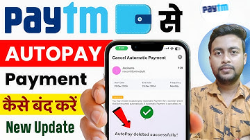 Paytm Autopay Cancel | Paytm Automatic Payment Stop Kaise Kare | Paytm se Autopay Kaise Band Kare