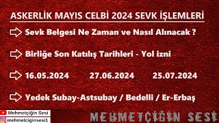 Askerlik Mayıs Celbi 2024 Sevk İşlemleri | Mehmetçiğin Sesi Resimi