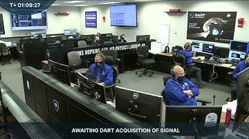 Double Asteroid Redirection Test (DART) Acquisition of Signal