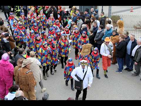 FASHING UMZUGPARADE 2026 HEILEGENWALD GERMANY.