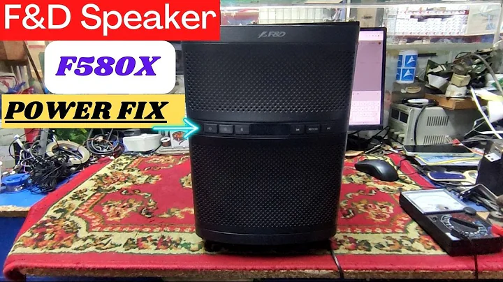F&D Speaker F580x Power Problem Fix | Created by Afjal Hossain