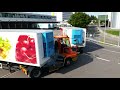 Crazy Terrberg Truck Driver with two Trailer on Work Nr. 2 The best Terrberg driver in Switzerland