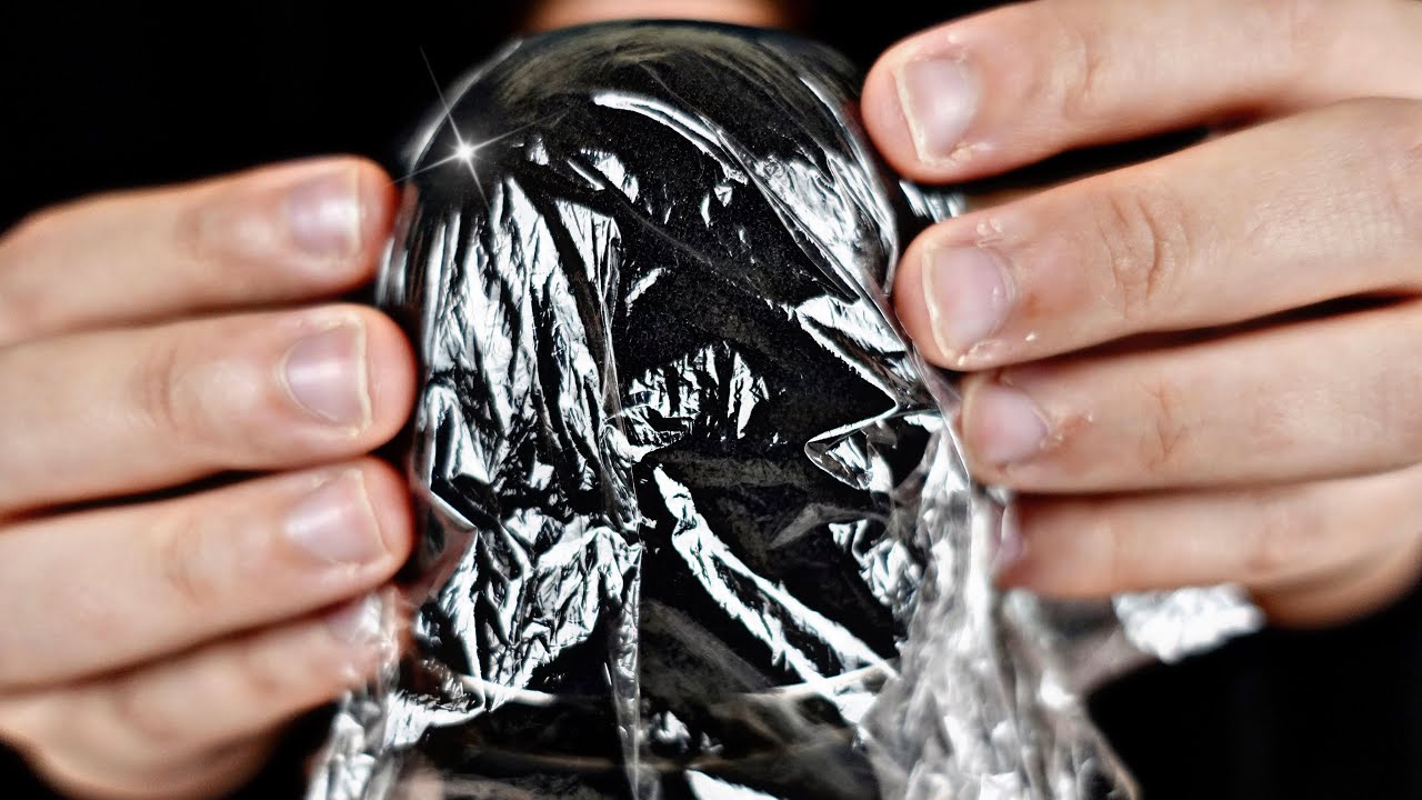 99.99999% of you WILL fall asleep to these ASMR CRINKLES😴😌