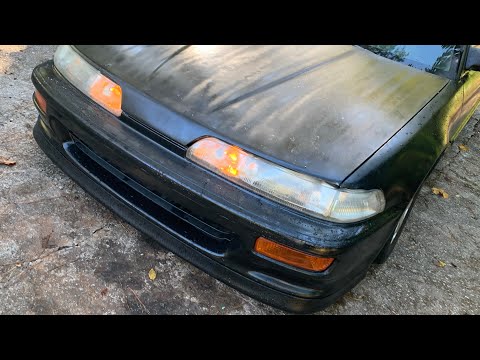 90-93 Da Integra Jdm Headlights Foglight Replacement