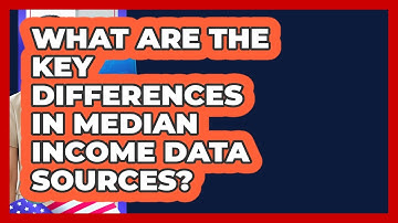 What Are The Key Differences In Median Income Data Sources? - Demographic Data Answers