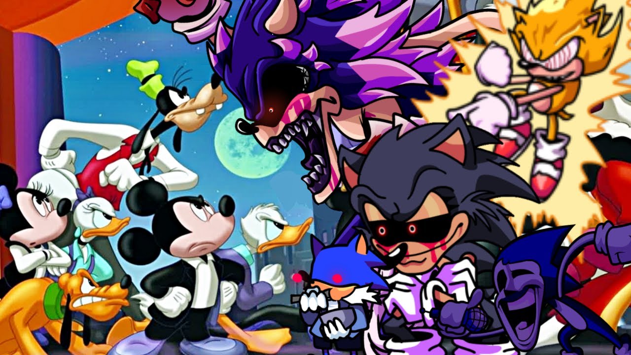 Mickey's House of Villains - It's Our House Now but the VS Sonic.EXE Cast Sings It (FNF Cover)