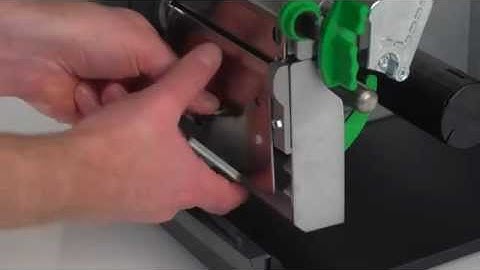 Datamax-Oneil I Class Mark II - Changing the Print Head