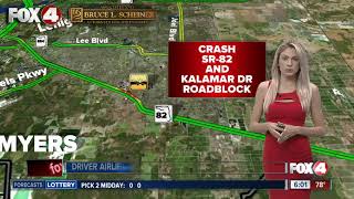 Rollover crash in Lehigh Acres sends driver to the hospital Friday morning