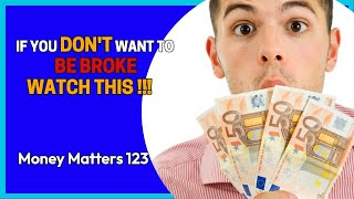 How To Not Lose Your Money. Guard Against Money Scarcity. #financialfreedom #moneyminset #debtfree