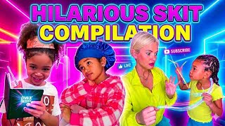 😂 Hilarious Skit Compilation! Scarlett’s Funniest Moments 🤣✨