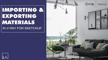 Importing and Exporting materials on V-Ray for Sketchup