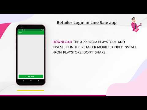 15. Retailer Login in Line Sale App