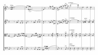 Bizet Gypsy Song | String Quartet Sheet Music