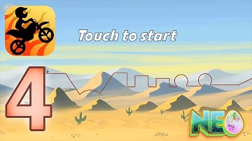Bike Race: Gameplay Walkthrough Part 4 - Dune Levels (iOS, Android)
