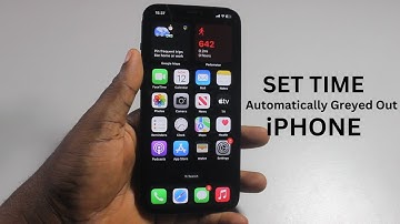How to Fix Set Time Automatically Greyed Out on iPhone