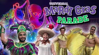 Full Mardi Gras Parade for 2024 at Universal Studios Florida