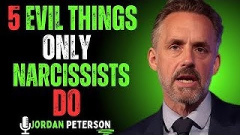 5 Chilling Narcissist Behaviors That Reveal Their True Nature | Jordan Peterson’s Most Powerfu