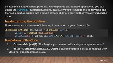 Simplifying Your RxJava Workflow: Subscribing Once for Multiple Operations
