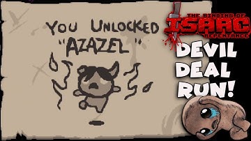The Binding of Isaac | Unlocking Azazel with Devil Deals!