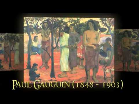 Paul Gauguin A French Post Impressionist Painter  Video 3 of 6