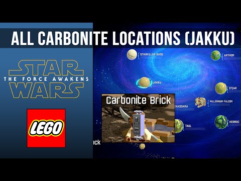 Video: LEGO Star Wars Force Membangkitkan Lokasi Bata Karbonit - Jakku