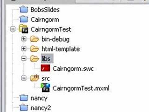 MVC and Installing Cairngorm in Flex 3