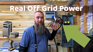 Off Grid Power For The Timber Frame!  Anker SOLIX F3800