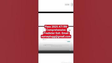 ATI RN Comprehensive Predictor Exam 2025 with NGN: 180 Real Exam Questions and Answers. Ace Today.