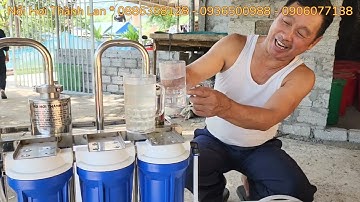 Máy lọc rượu khử độc tố xử lý trong một nốt nhạc biến rượu khê thành thơm ngon tuyệt vời