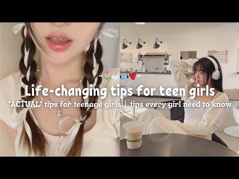 20 Life-Changing Tips for Teenage Girls in 2023 ✨🌷 (Level up your life) 🦋