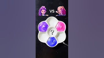 Kpop Demon Hunters color mixing （Part 1) #kpopdemonhunters #colormixing