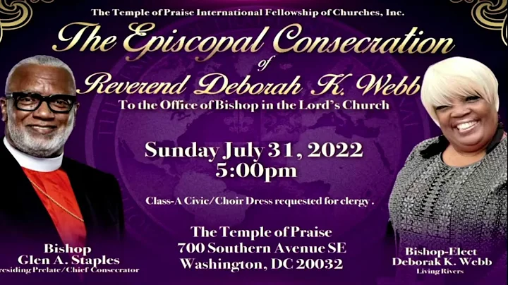 Consecration Service for Bishop Deborah Webb
