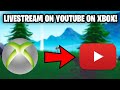 *NEW* How To LIVESTREAM ON YOUTUBE On Xbox One For FREE! (No Capture Card/PC!)