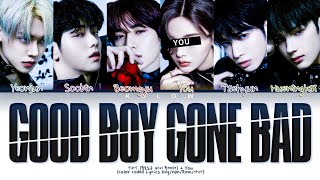 [Karaoke] TXT 'Good Boy Gone Bad' (Color Coded Eng/Rom/Han/가사) (6 Members)