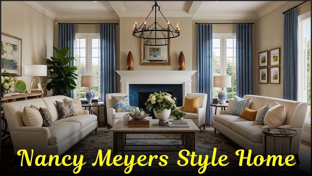 Nancy Meyers Home Interior Designs | Warm Luxury, Cozy Kitchens ...