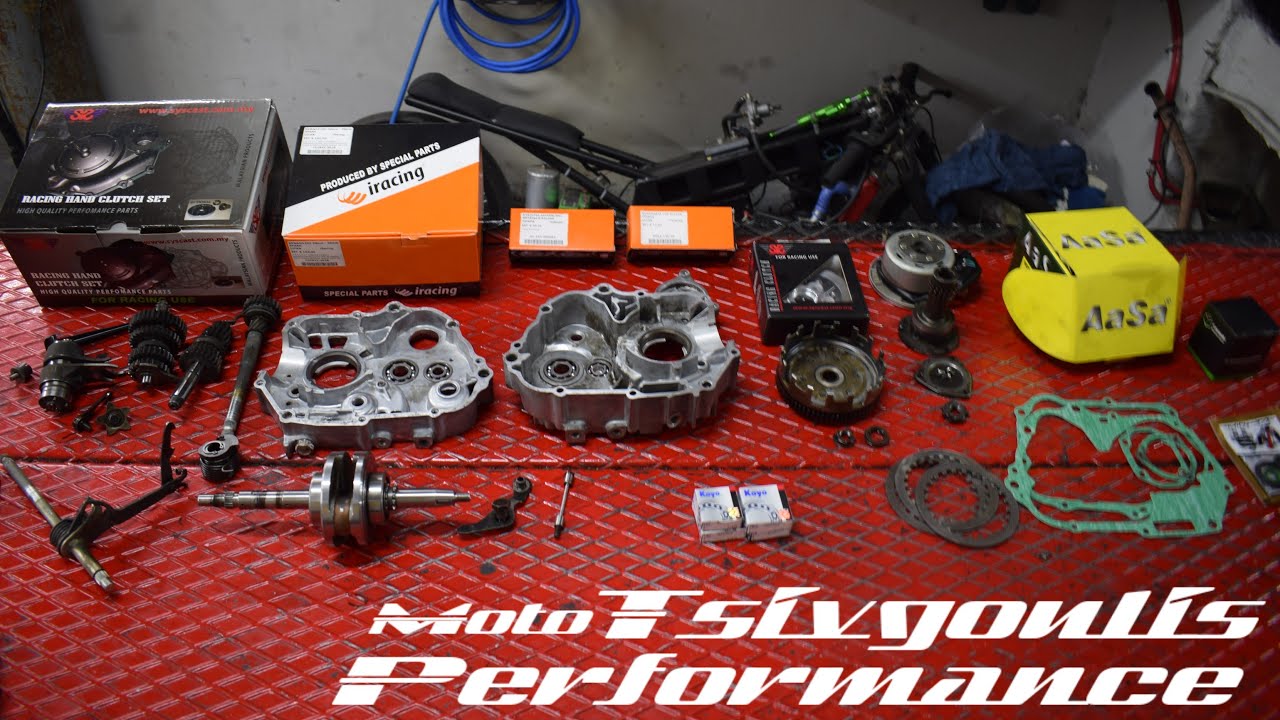 Honda Supra C100 59mm Rebuild...Από βίδες σε μοτέρ...By Moto Tsivgoulis Performance