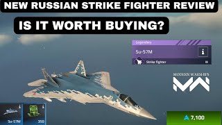 Modern Warships Su-57M - New Strike Fighter Review - is it worth buying? 7100 Artcoin