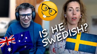 Guy Surprises Teacher with Fluent Swedish