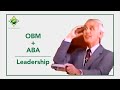 OBM + ABA - &quot;WANT TO LEAD? Show Me Your LIBRARY&quot;