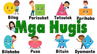 Mga Hugis | Hugis | Shapes | Filipino | Kindergarten| Teacher Beth Class TV