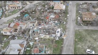 Devastation after IRMA 2017. Drone footage in Barbuda. Разрушения после урагана ИРМА на БАРБУДА.