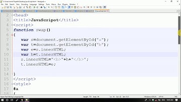 How to Swap inner content of to div using JavaScript || Amit Tripathi || MJPGP