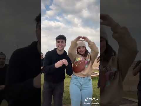 تيك توك بيسان اسماعيل وانس الشايب على اغنية خفي علينا