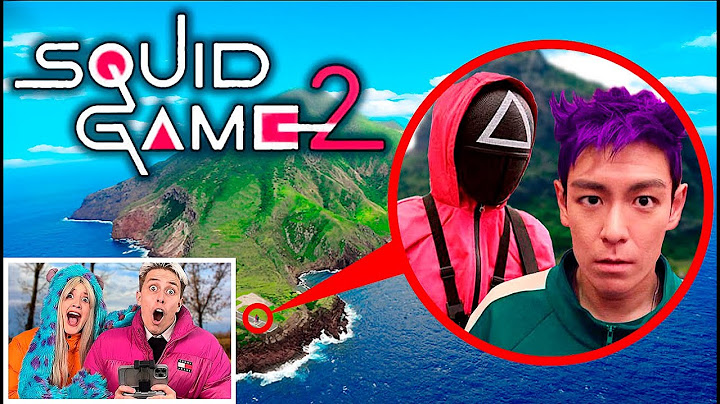 my drone found a place WHERE THEY ARE HOLDING THE SQUID 2 GAME IN REAL LIFE